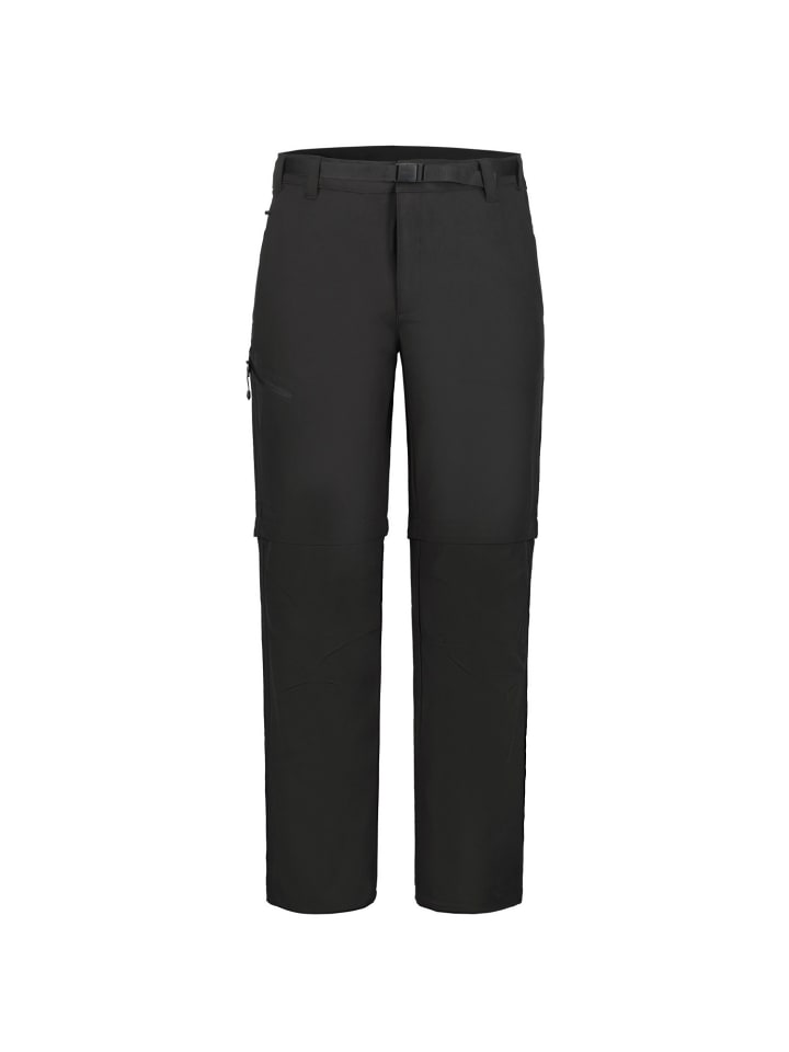 Icepeak Barwick Zip Off Wanderhose mit Gürtel in Anthrazit günstig kaufen