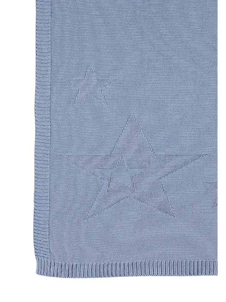 Sterntaler Strick-Schmusedecke in bleu günstig kaufen onesize