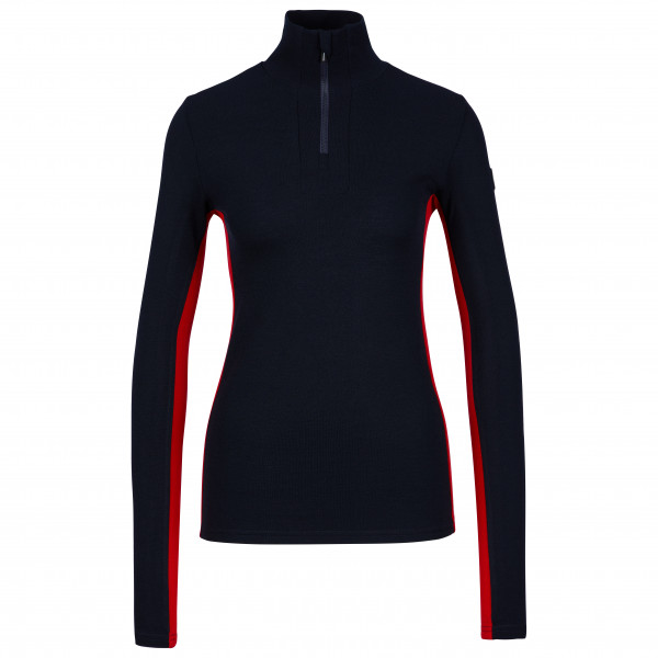We Norwegians - Women's Tryvann Colblock Zipup - Merinounterwäsche