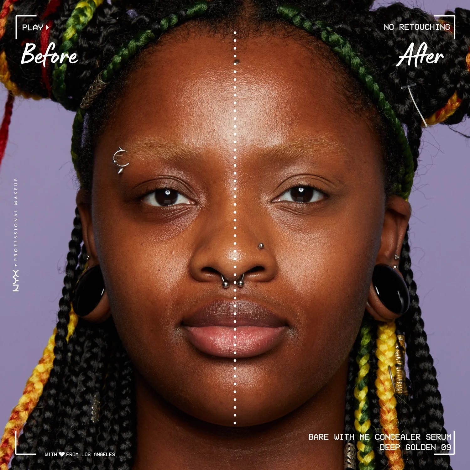 Sérum corrector Bare With Me - Rostro