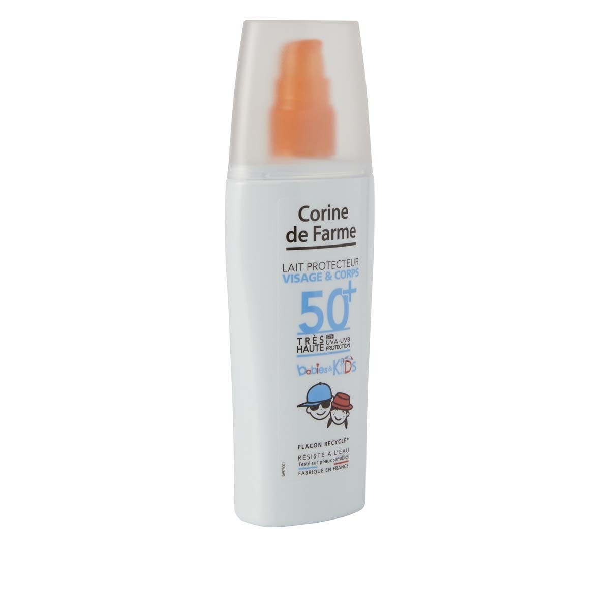 CORINE DE FARME Mleczko ochronne dla niemowląt i dzieci SPF50+