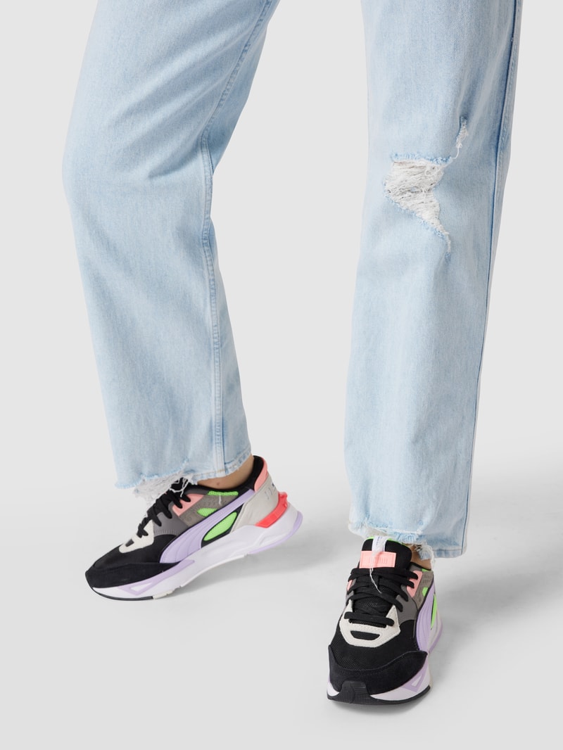 Mid Rise Loose Fit Jeans im Destroyed-Look in jeans