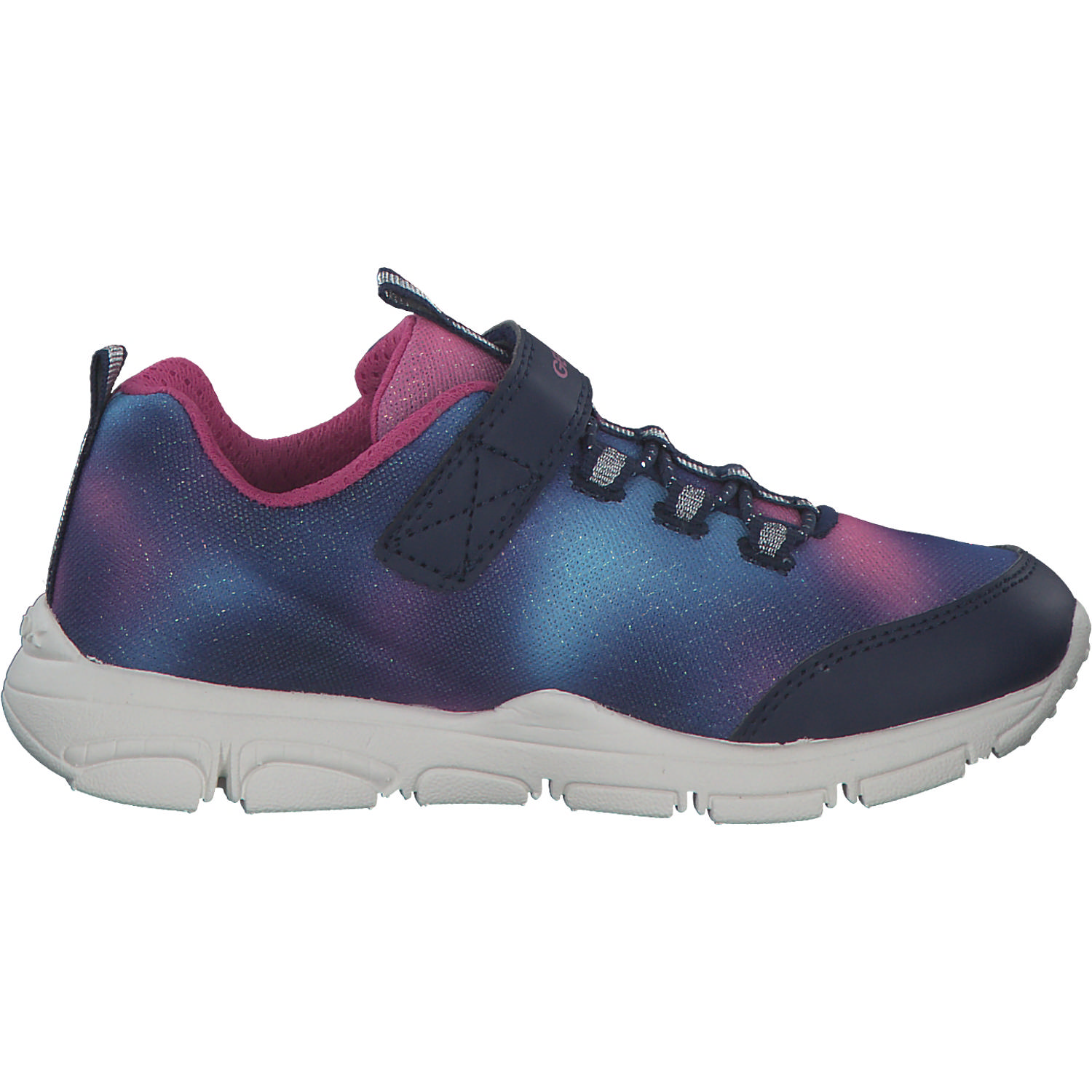 Geox J258HA, Sneakers Low, Kinder, NAVY/FUCHSIA