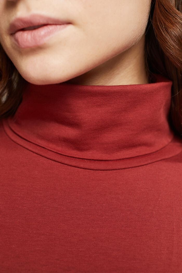Longsleeve mit Rollkragen