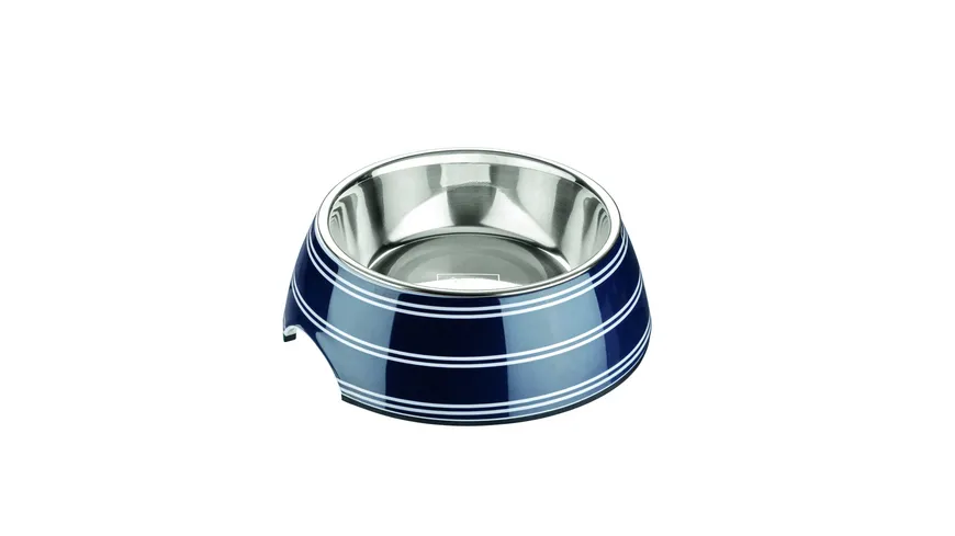 Hunter Melamin Napf Silda blau/weiß 350 ml