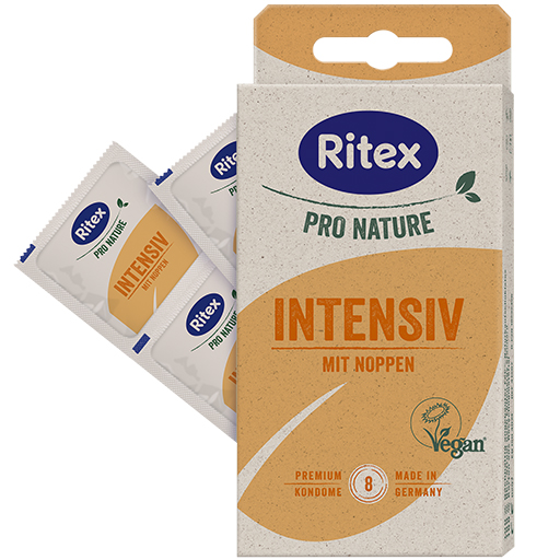 RITEX PRO NATURE INTENSIV vegan Kondome  8 St  Kondome