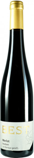 2018 Merlot Barrique trocken 0,5 L - Weingut Best