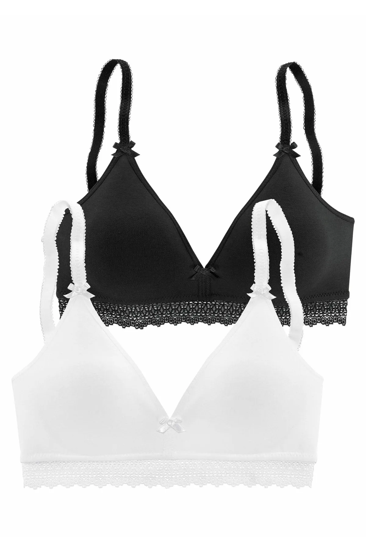 PETITE FLEUR  BH - Weiß - Unifarben
