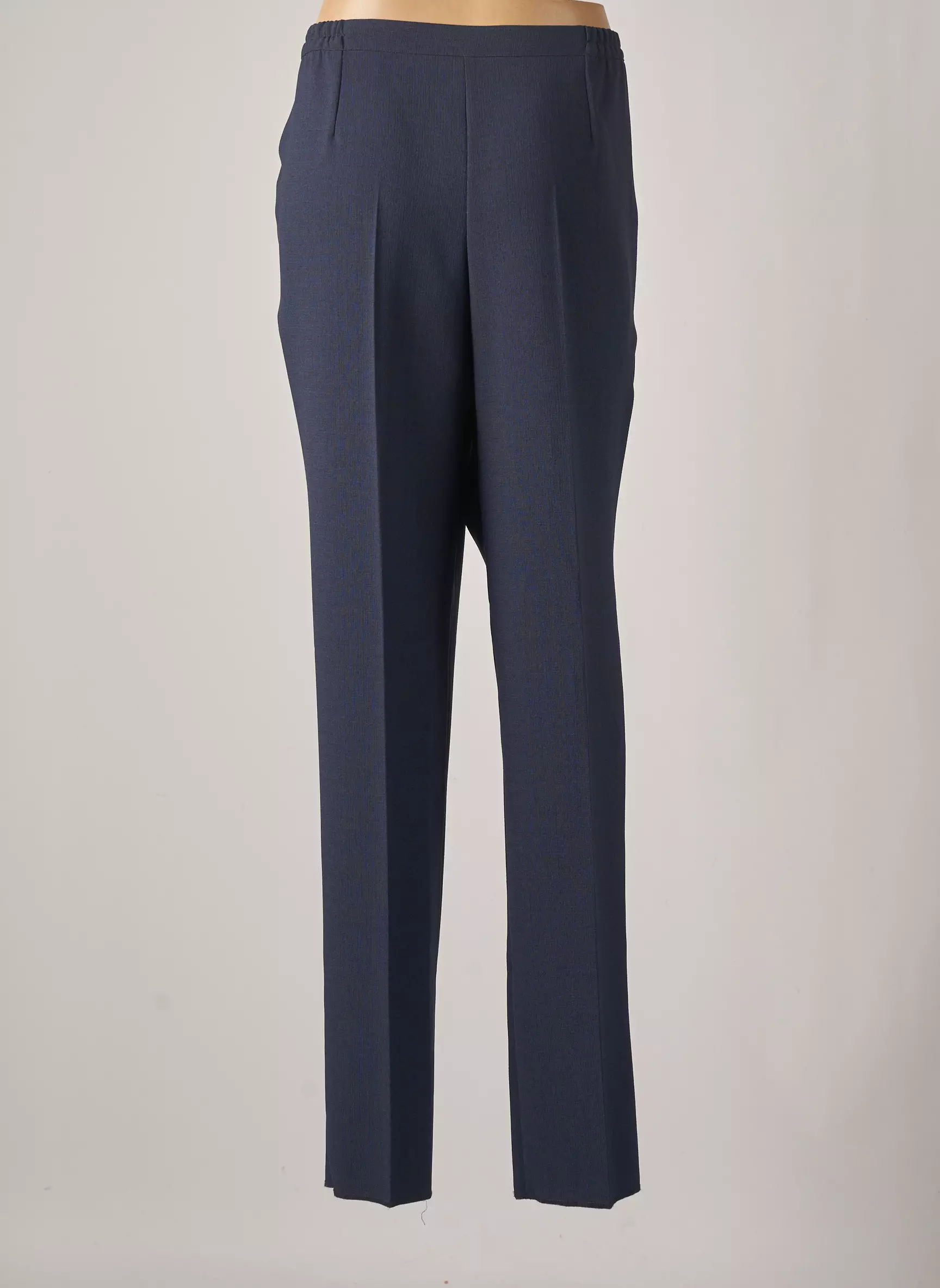 Gevana Pantalons Droits Femme couleur bleu
