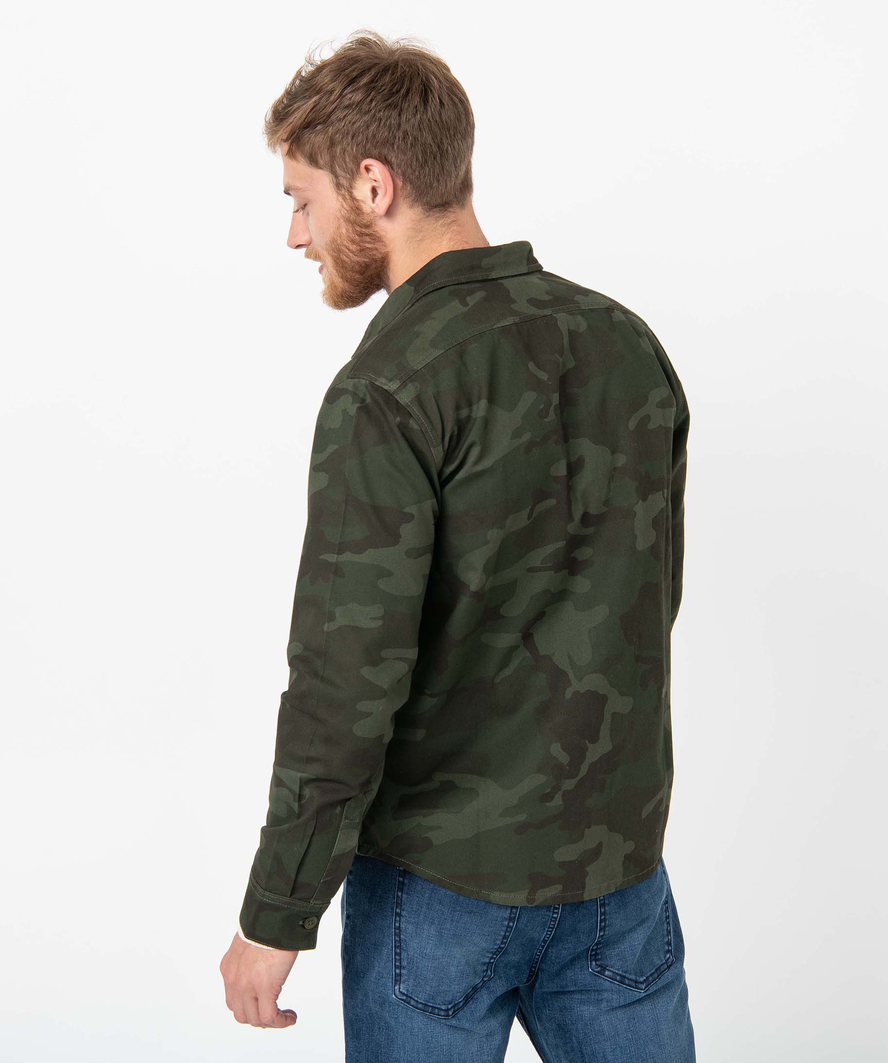 Sur-chemise homme à motifs camouflage divers | GEMO