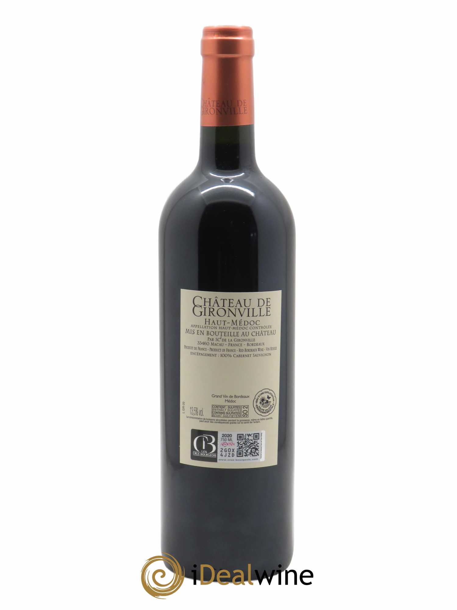Château Gironville  2020 - Lot de 1 Bouteille