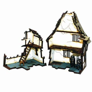28mm Damaged Mordanburg Highstreet Building 3