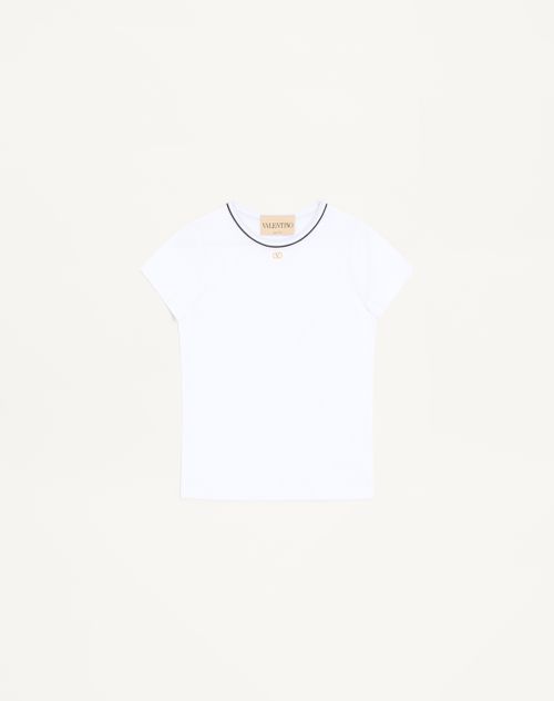 Camiseta de malha de algodão