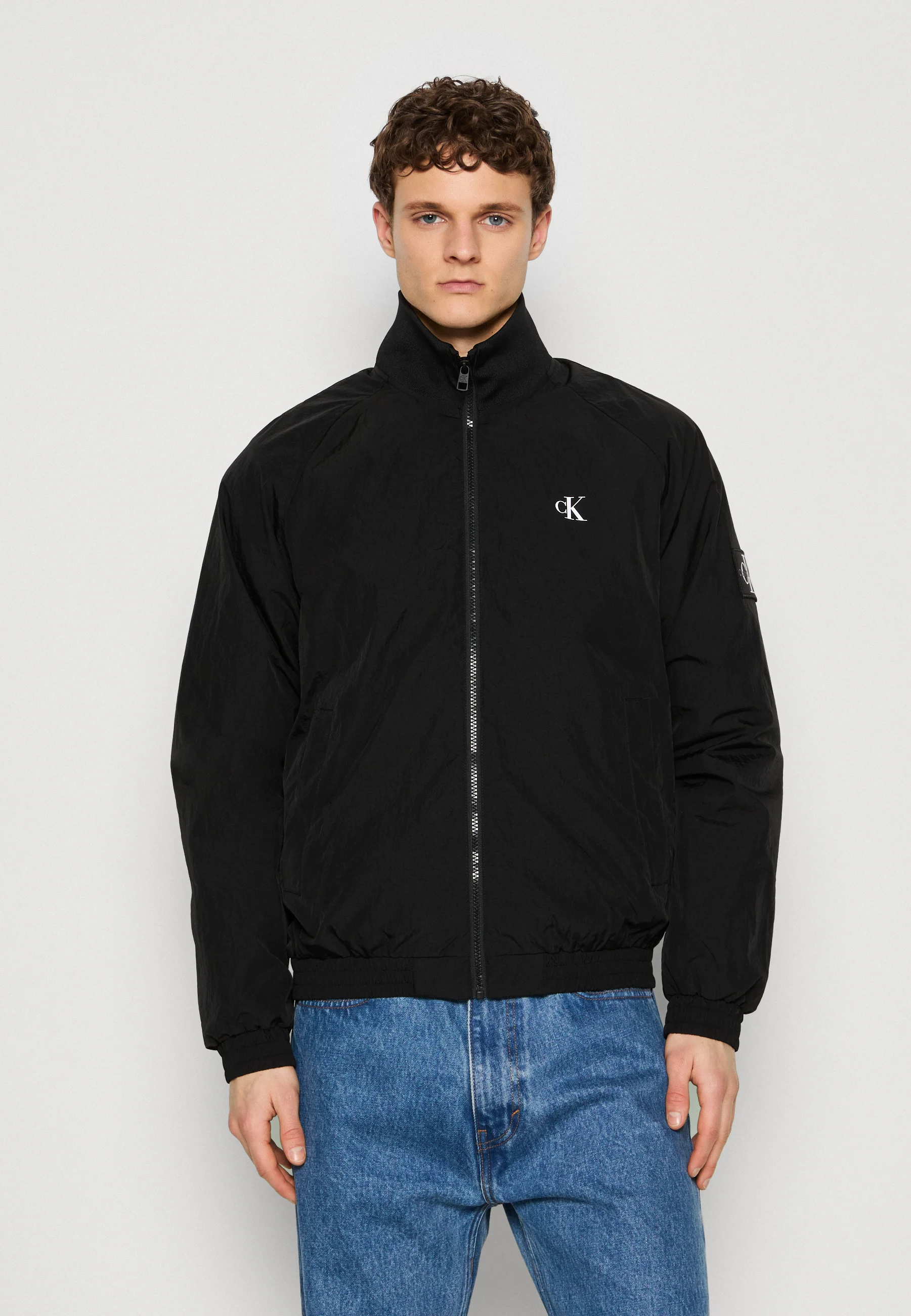 Calvin Klein Jeans UNPADDED HARRINGTON - Chaqueta ligera