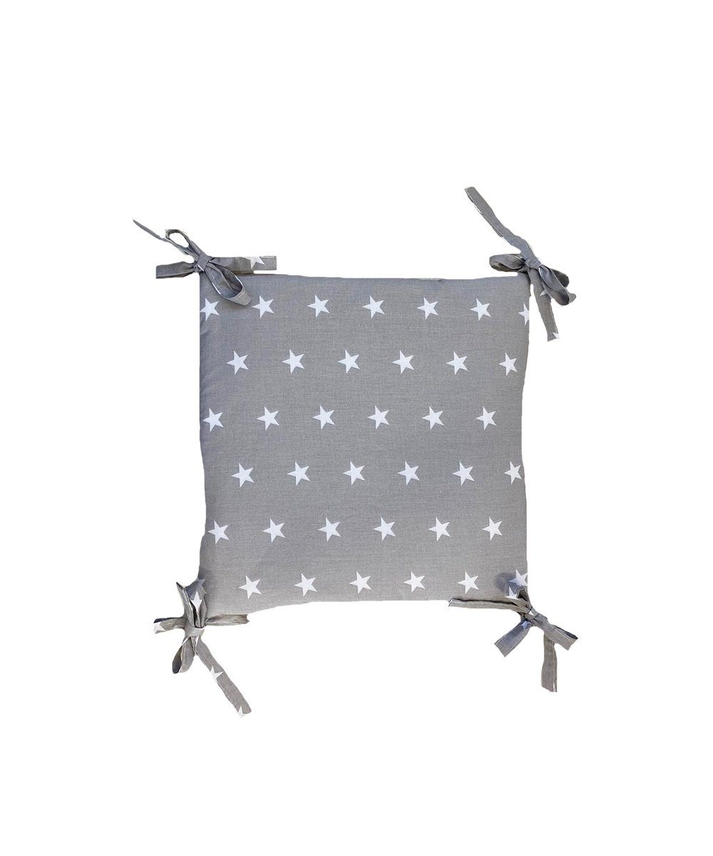 Bettumrandung Kantenschutz Bettnestchen Kissen-Nestchen Babybett 6 Stück Kissen Sterne Welt der Träume, (Set 6 Stück Kissen), Made in Europe