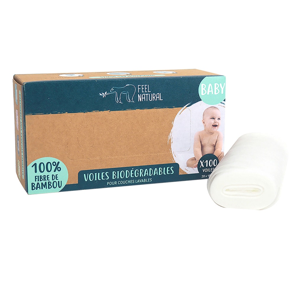 feel natural Boite 100 voiles de protection Voiles protection