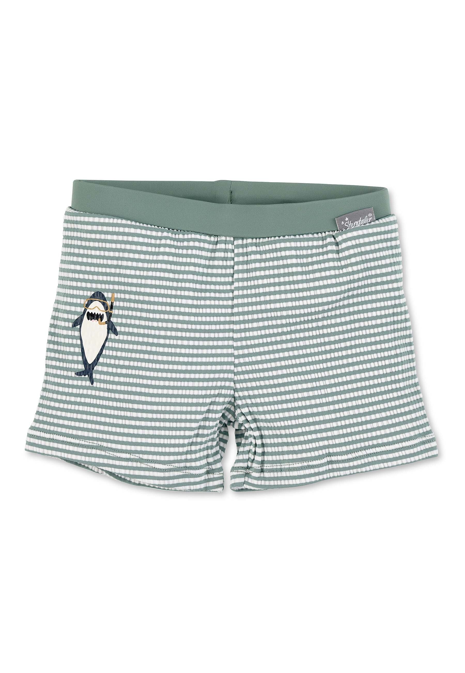 Badehose mit Windeleinsatz bis Gr. 86/92 in grün