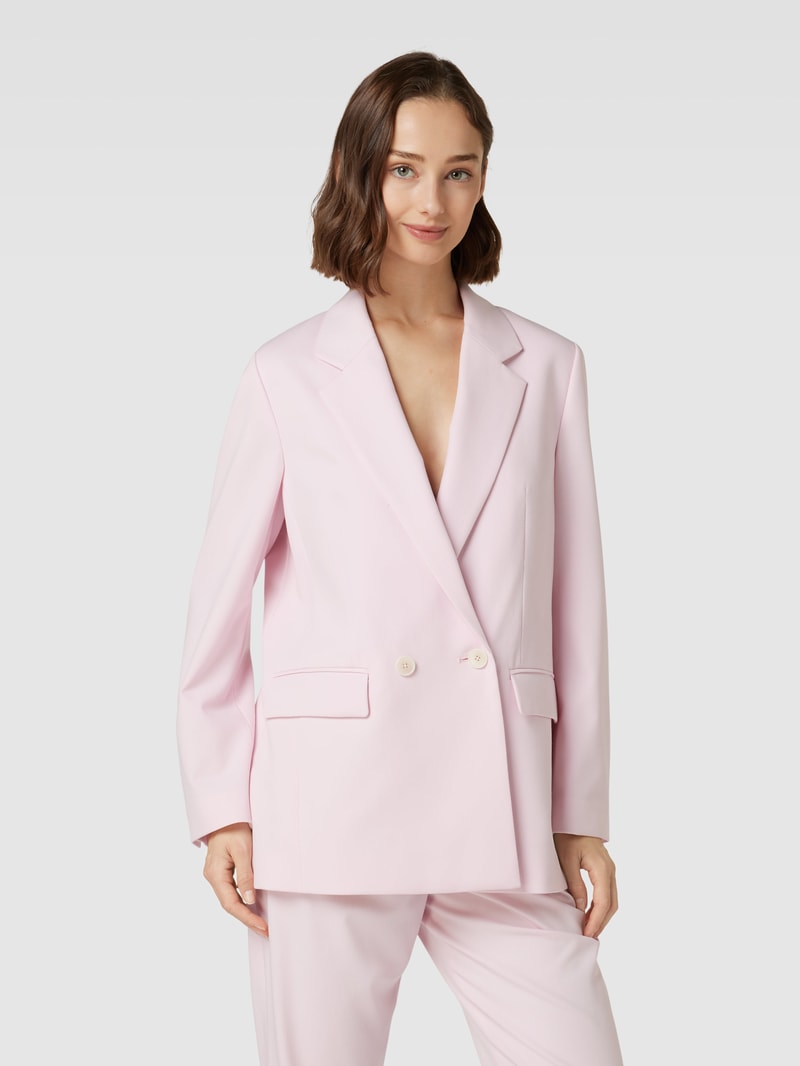 Blazer mit Pattentaschen Modell 'WARDLOW' in hellrosa