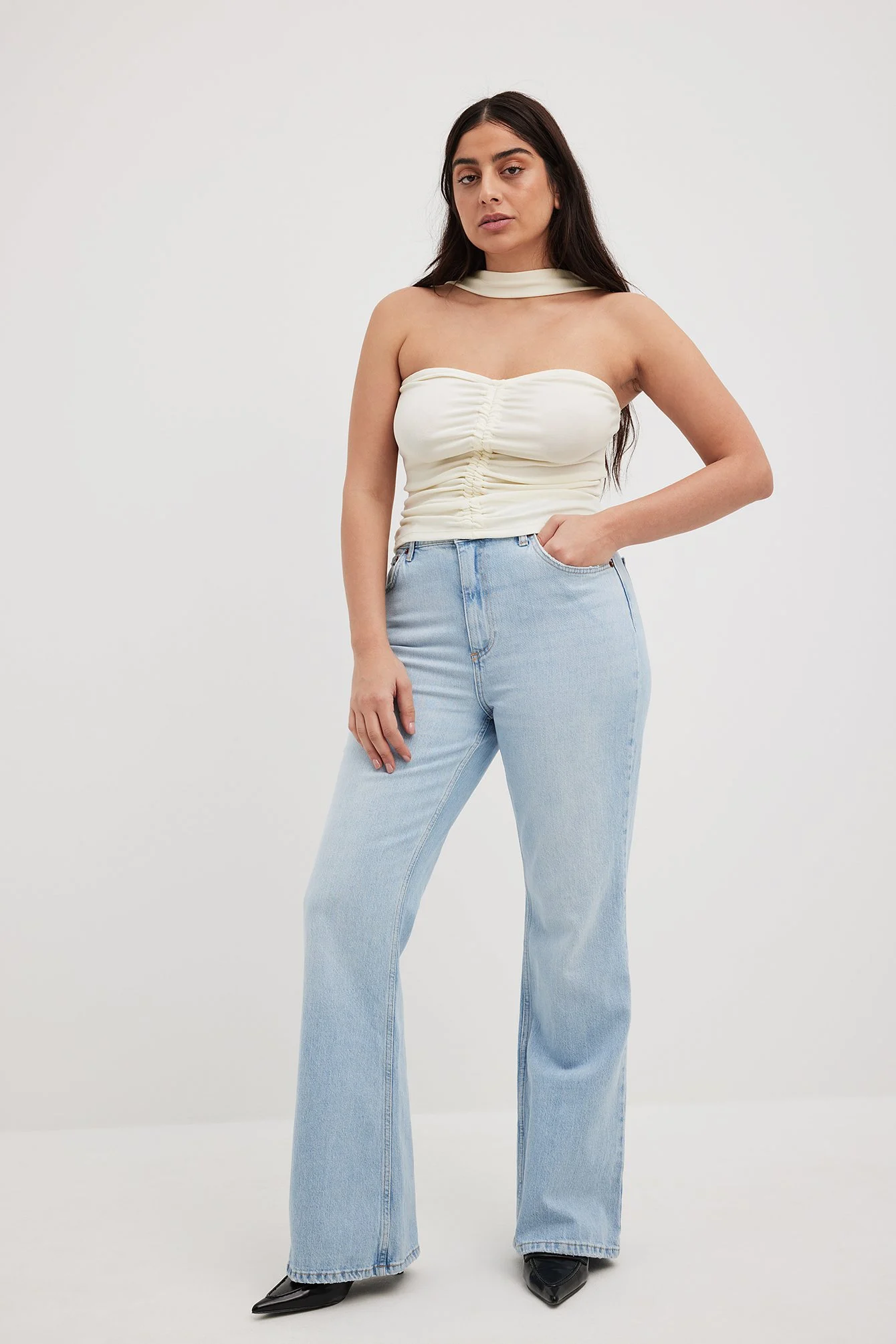 Tube-Top mit Schaldetail
