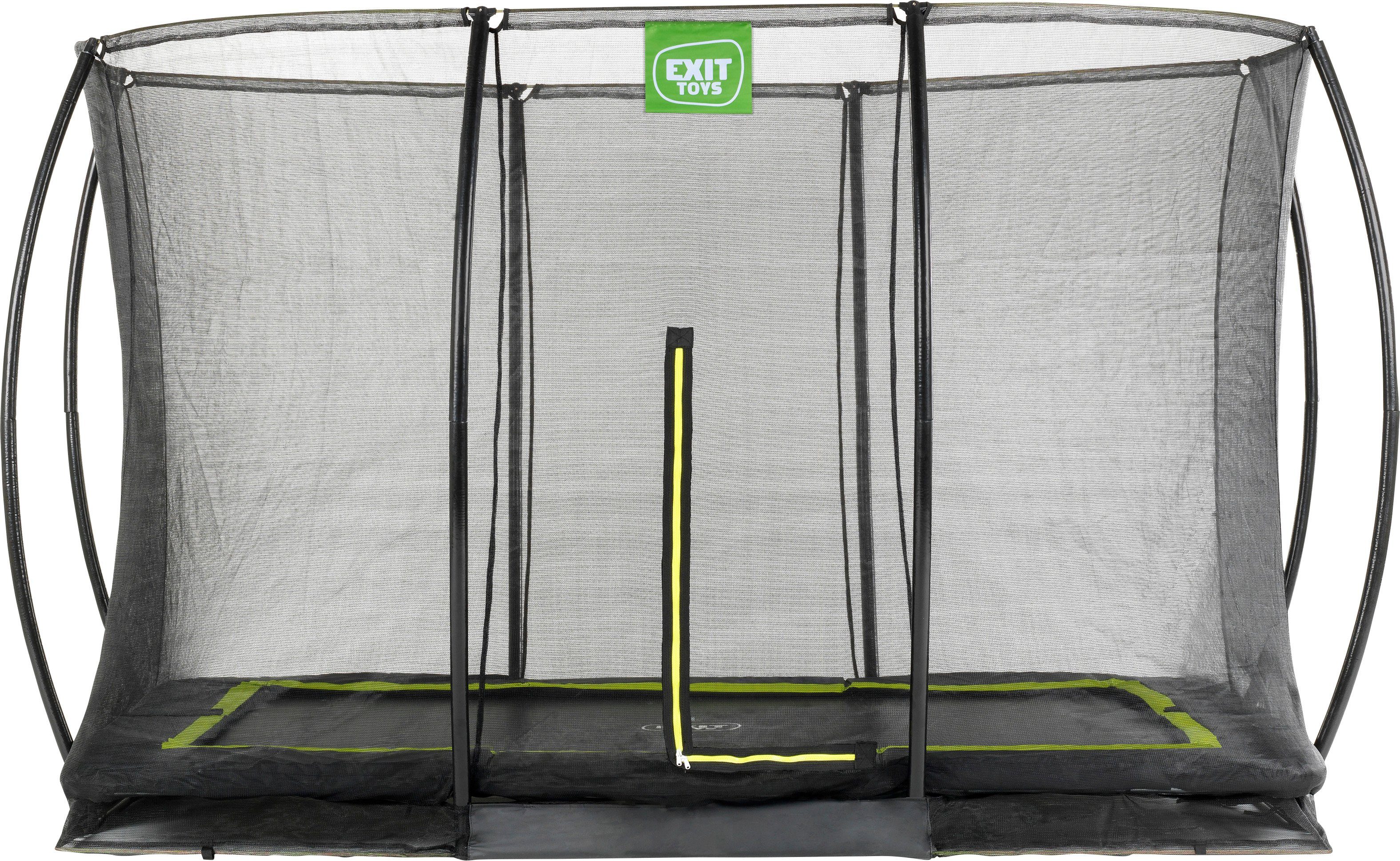 EXIT Gartentrampolin Silhouette Ground, BxT: 244x366 cm, mit Sicherheitsnetz