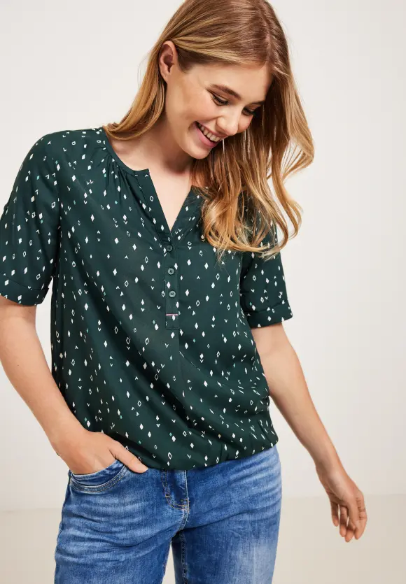 CECIL Bluse mit allover Print