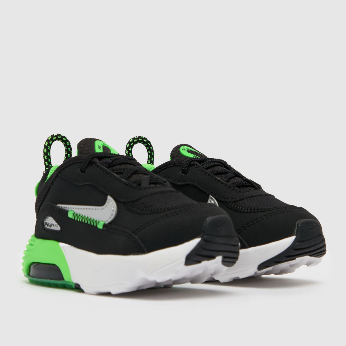 Nike svarta & gröna Air Max 2090 c/s pojkar småbarnsskor