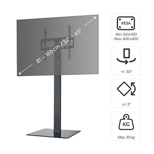Suport/suport HAMA TV PIVOT H165CM