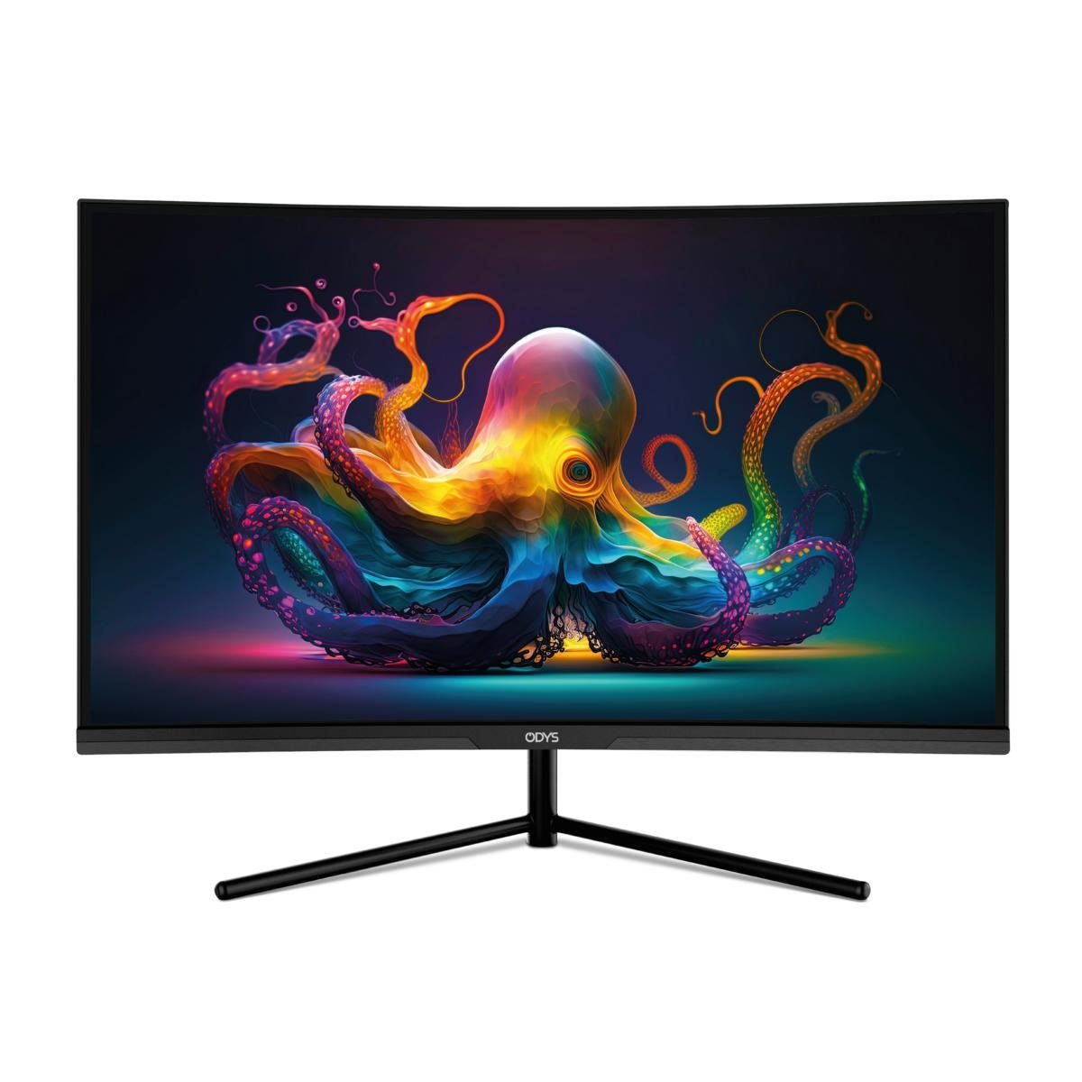 Odys Q27 Pro Curved Monitor WQHD LED-Monitor (69 cm/27 
