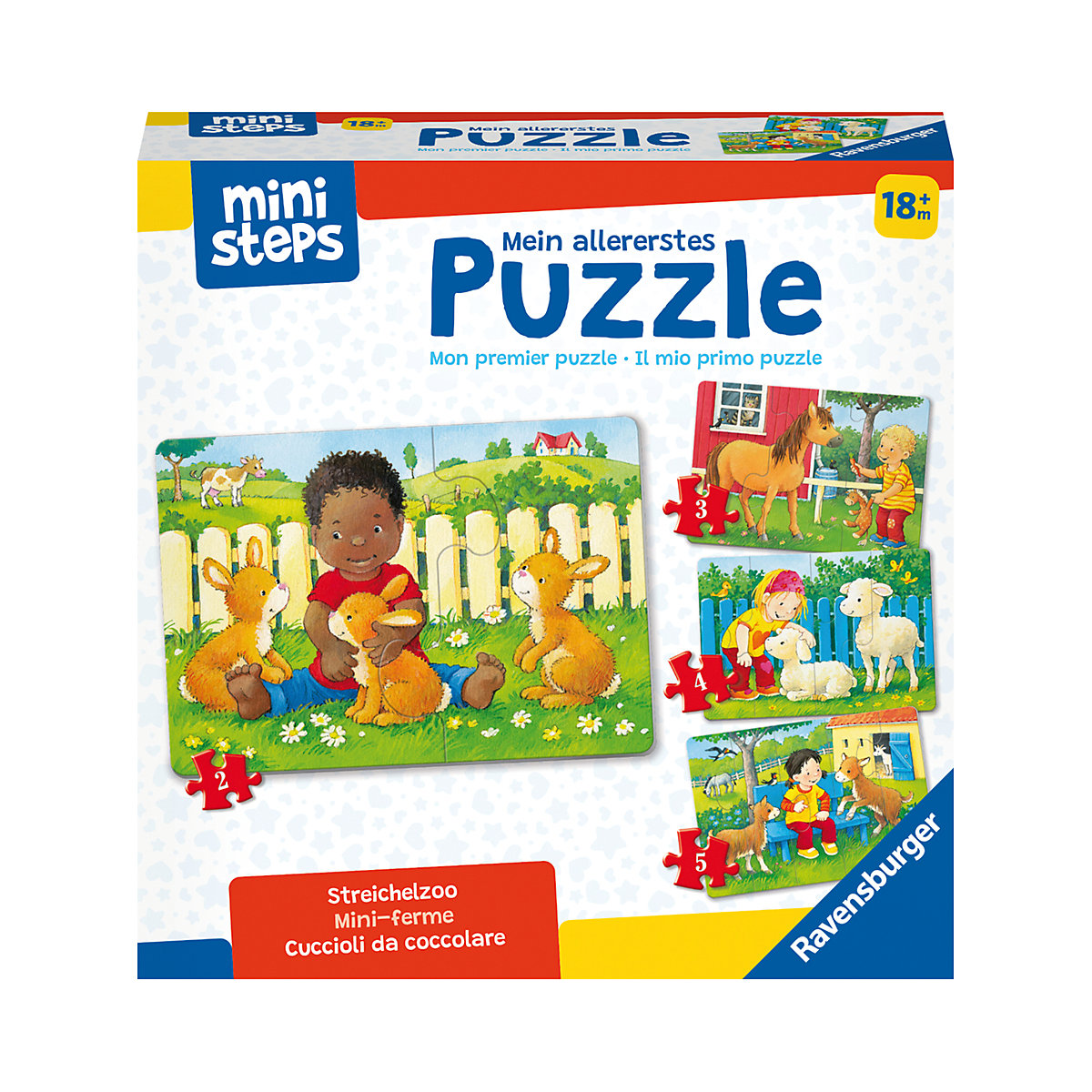 ministeps® Mein allererstes Puzzle: Streichelzoo
