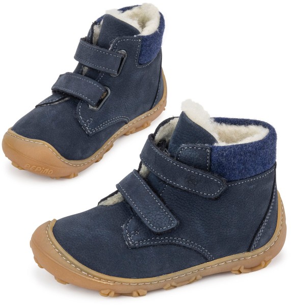 Ricosta Pepino ~ (W) Nico Lederstiefel Winter ~ Navy