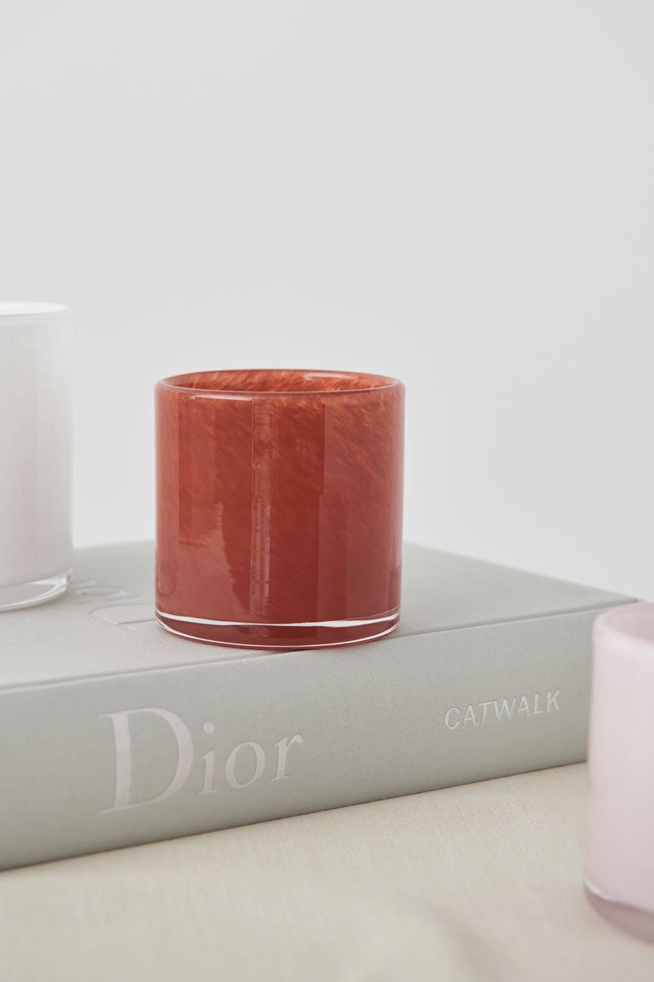 Glass s candle holder