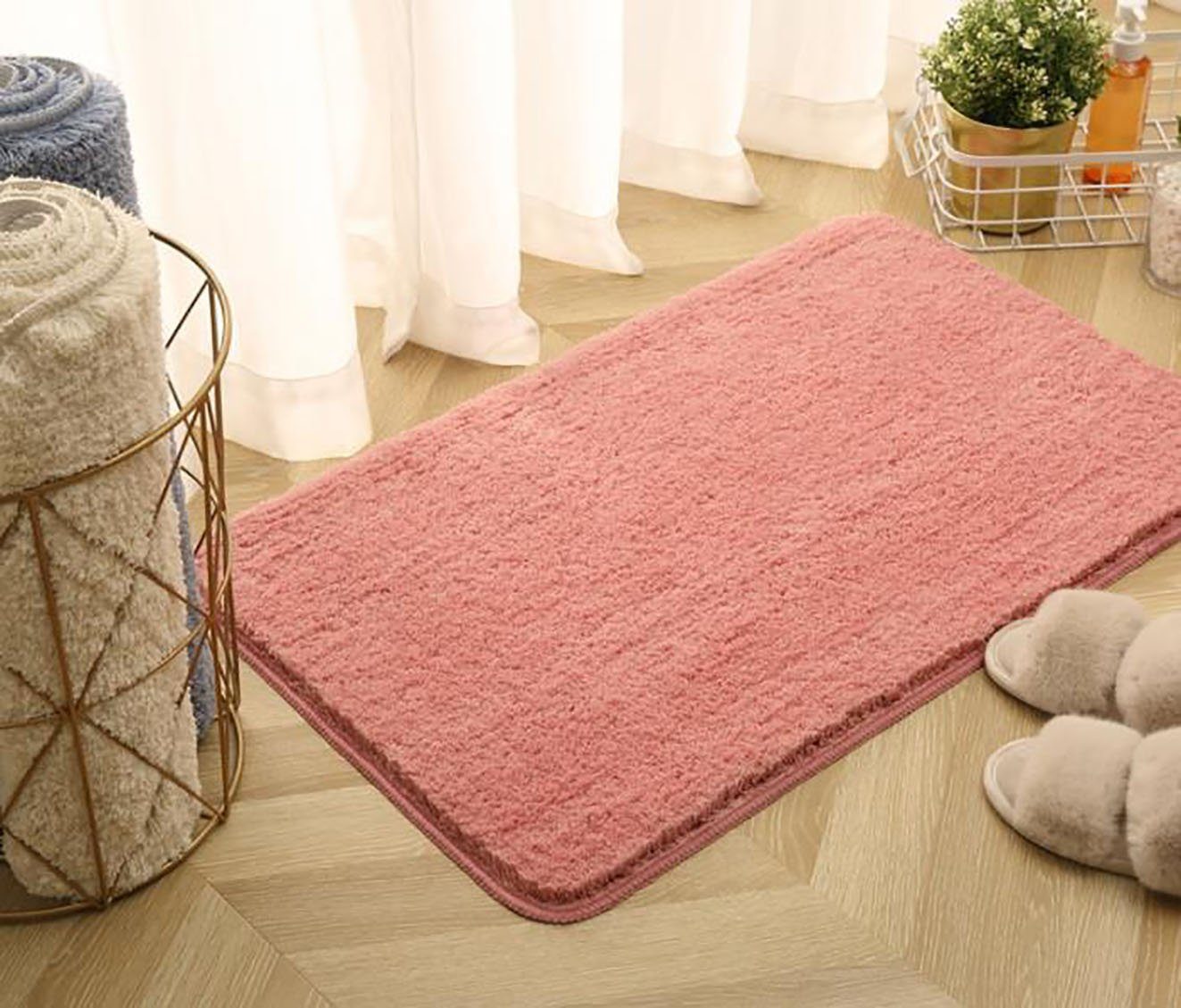 Antirutsch Teppichunterlage Badezimmer saugfähige Fußmatte Teppich Fußmatte, Tapferer Ping