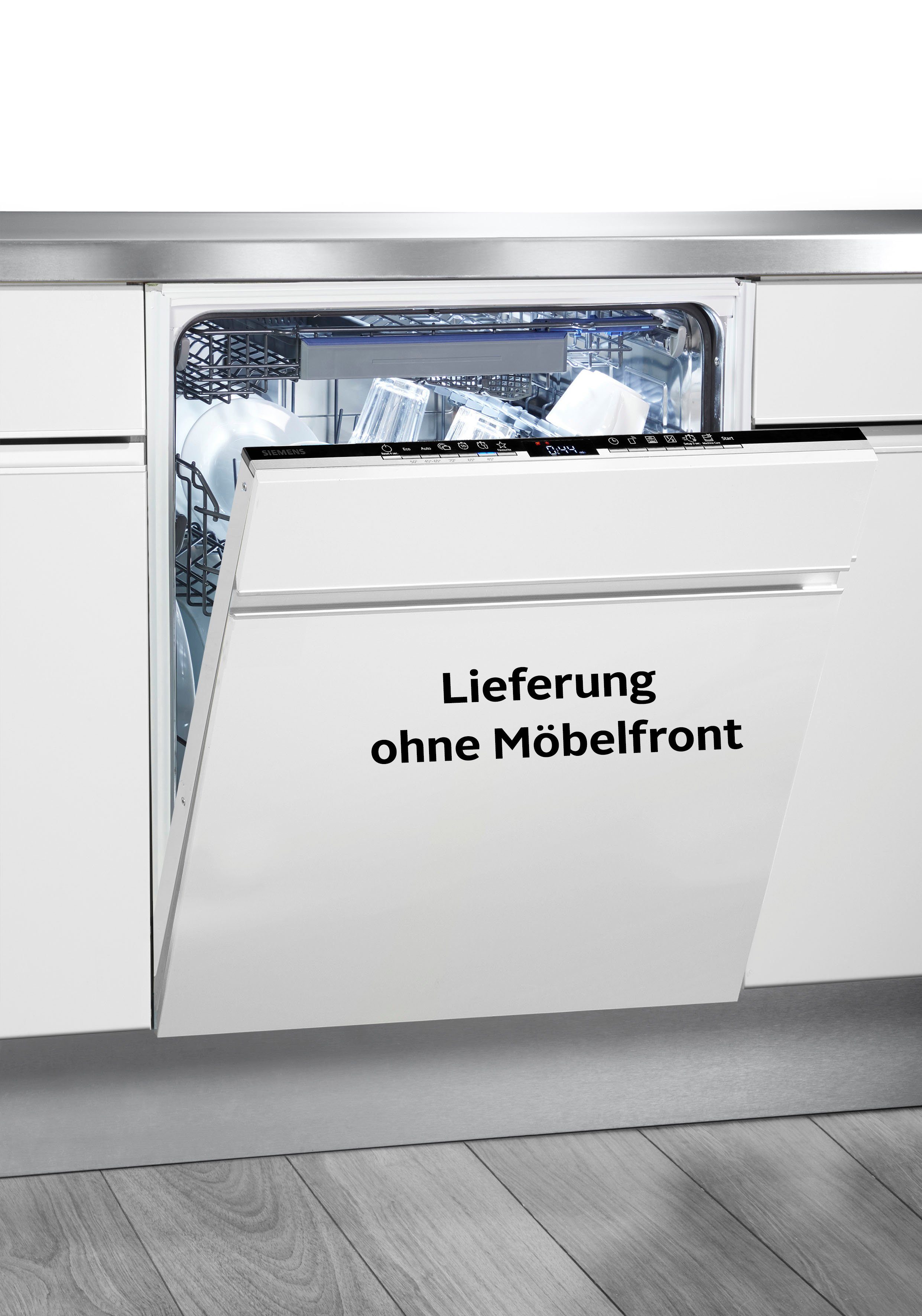 SIEMENS vollintegrierbarer Geschirrspüler iQ300, SN63EX05DE, 13 Maßgedecke, 4 Jahre Garantie inklusive