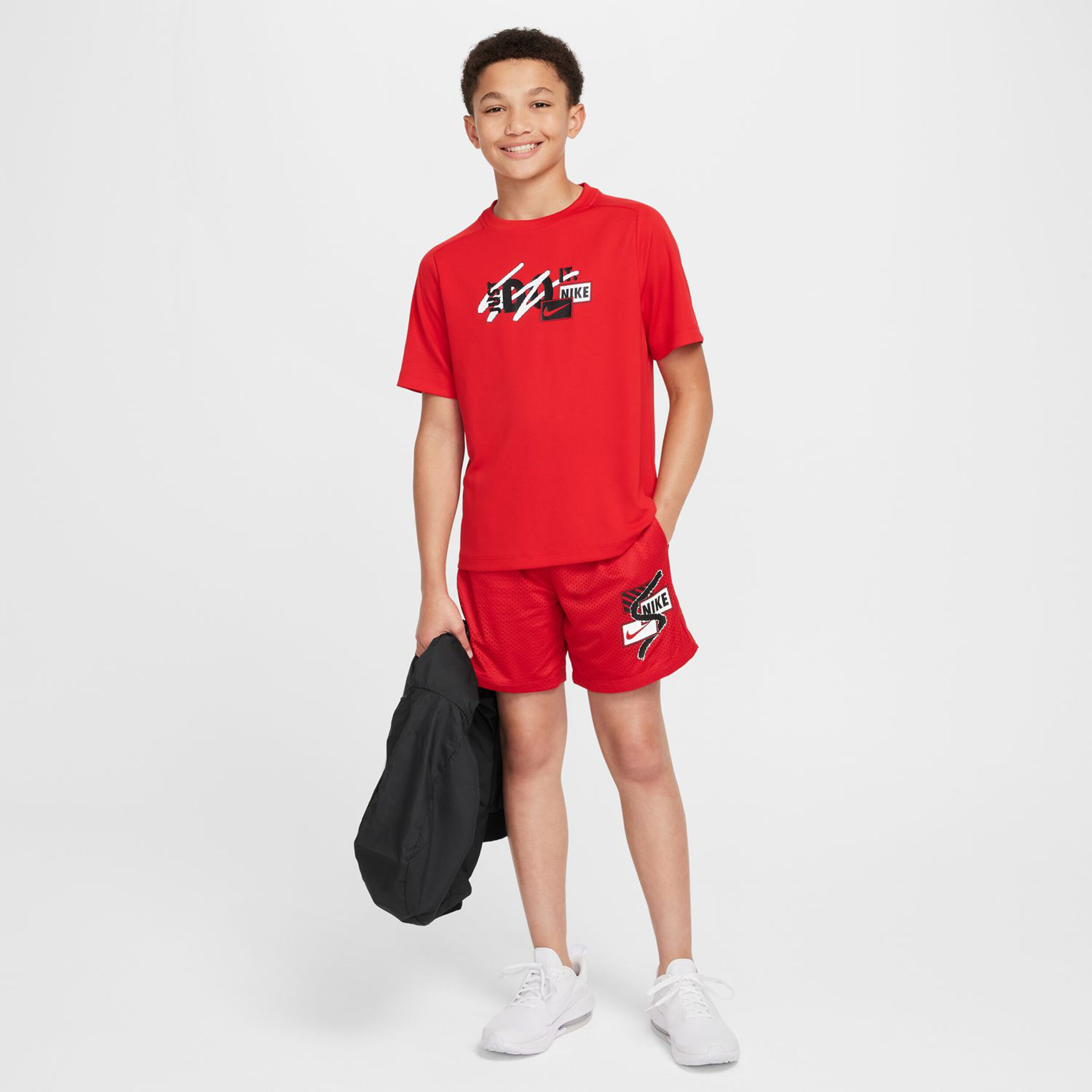 Dri-Fit Multi GX T-Shirt Jungen - Rot