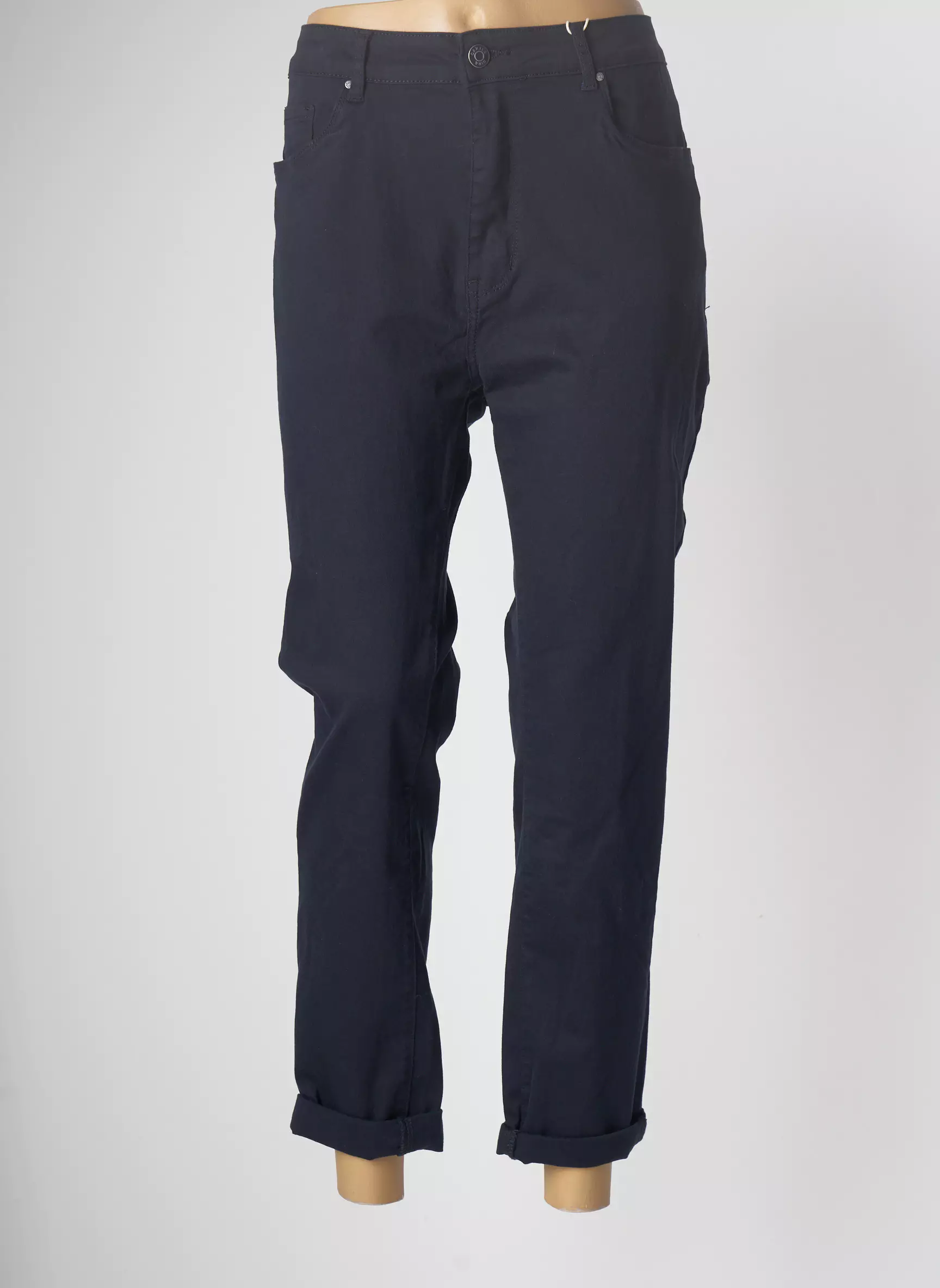 Nina Carter Pantalons Droits Femme couleur bleu