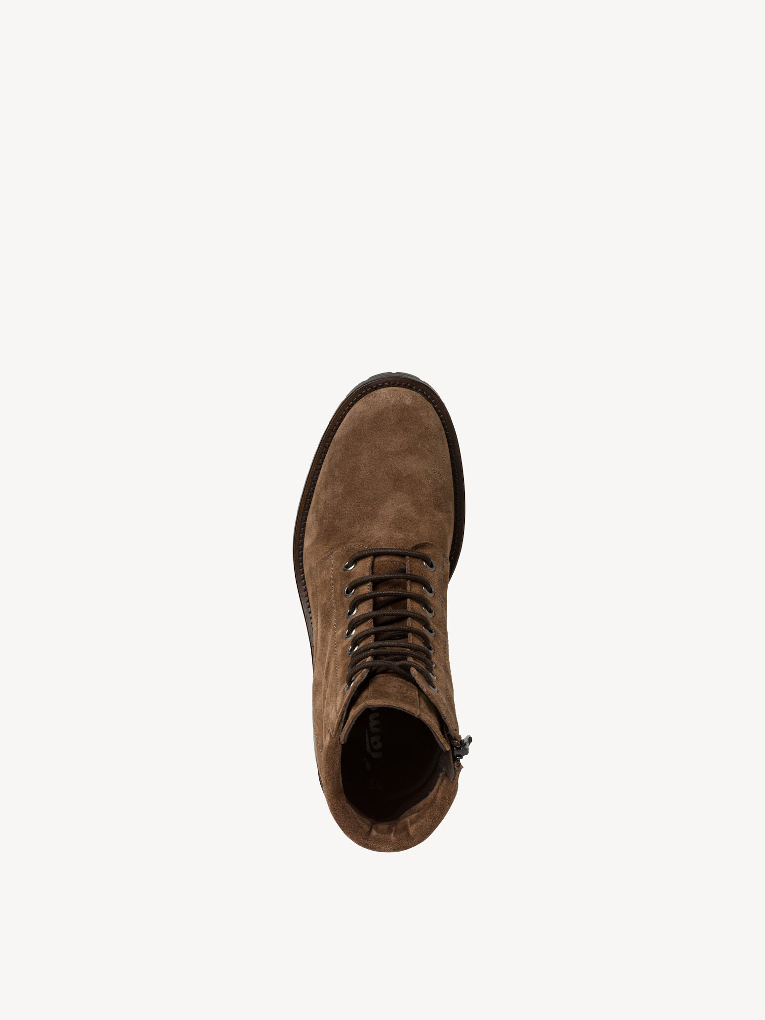 Bottine en cuir - marron