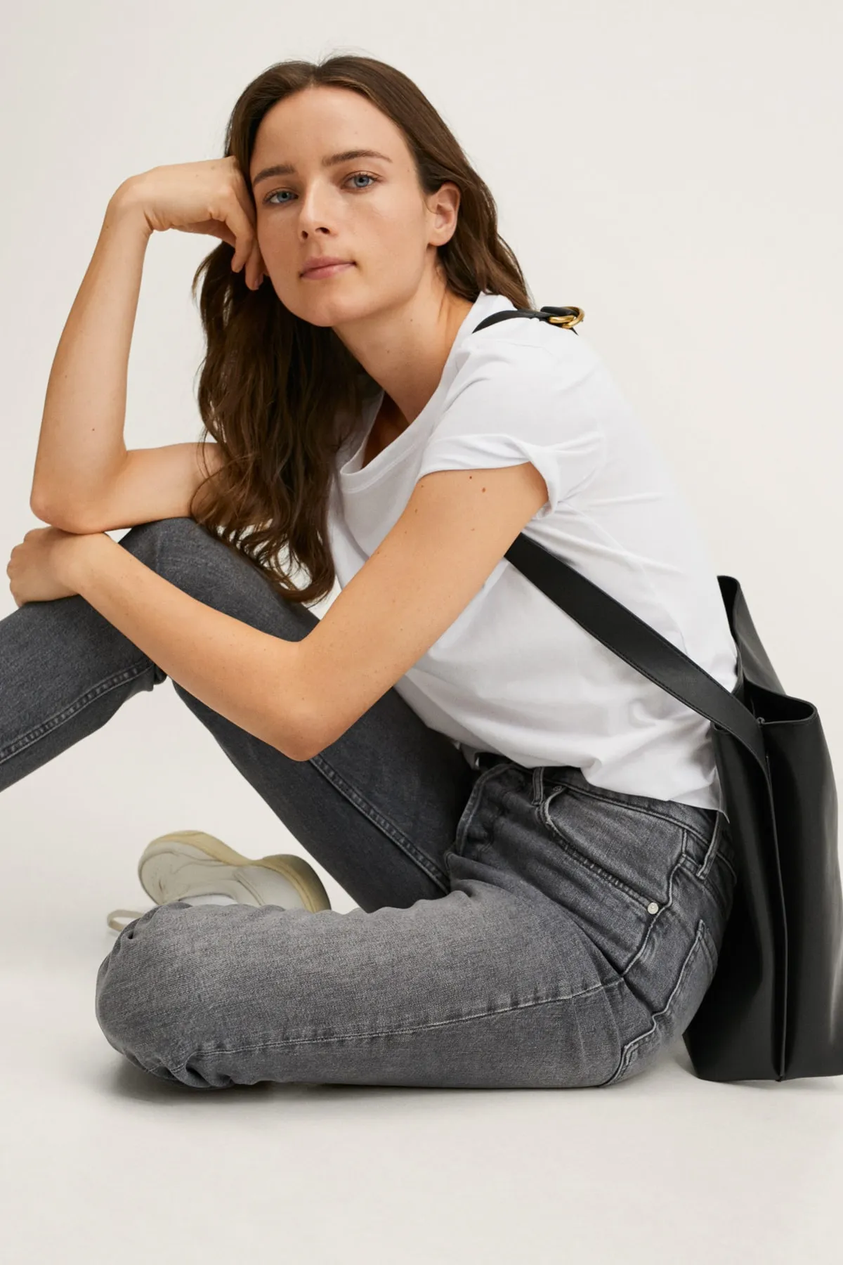 MANGO  Jeans - Grau - Boyfriend