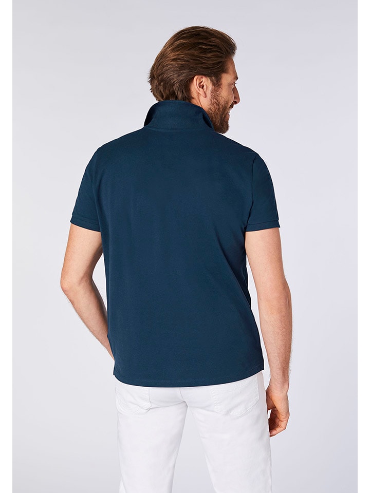 Polo Sylt Poloshirt in Dunkelblau günstig kaufen