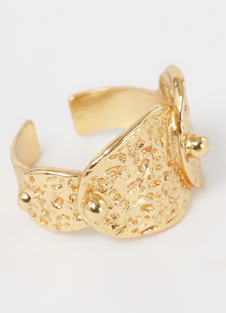 Gas Bijoux Eclipse ring gold plated