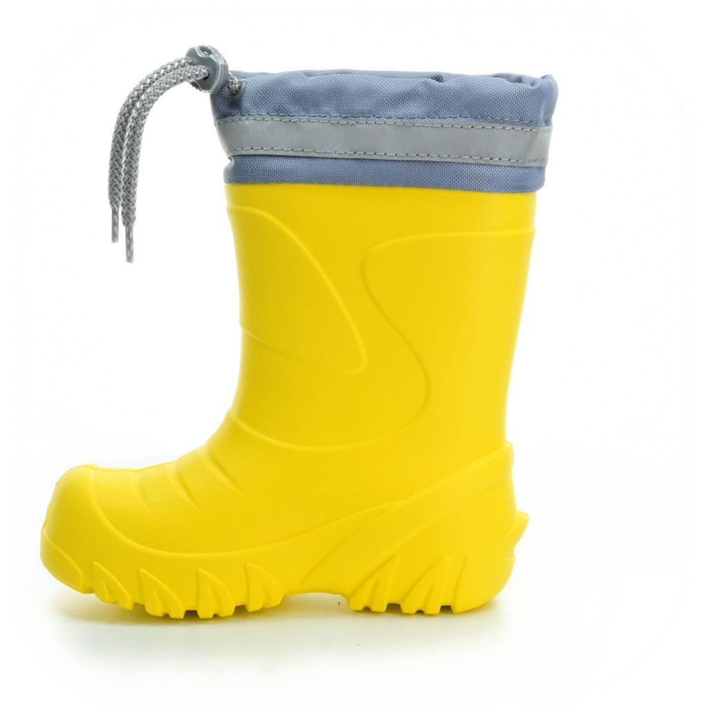 Demar Mammut gelbe Gummistiefel AD mit Woll-Innensocke