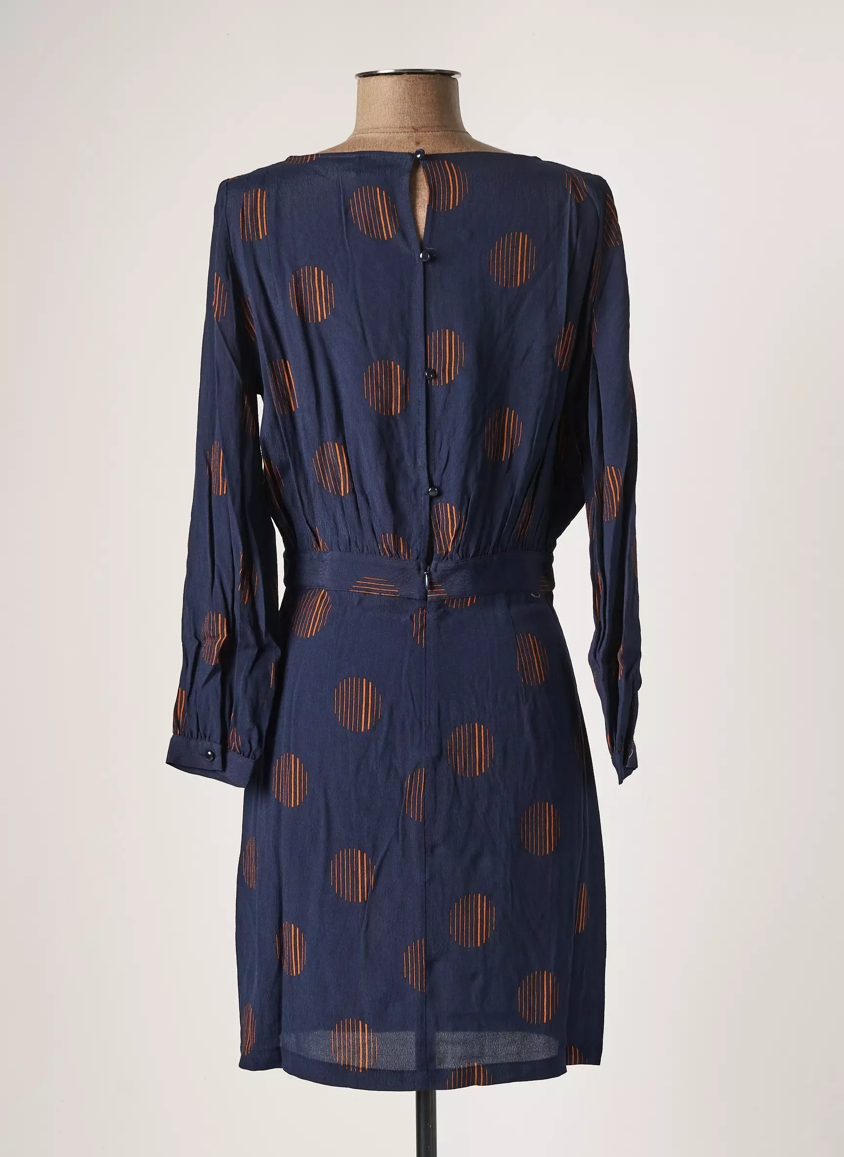 Des Petits Hauts Robes Courtes Femme couleur bleu