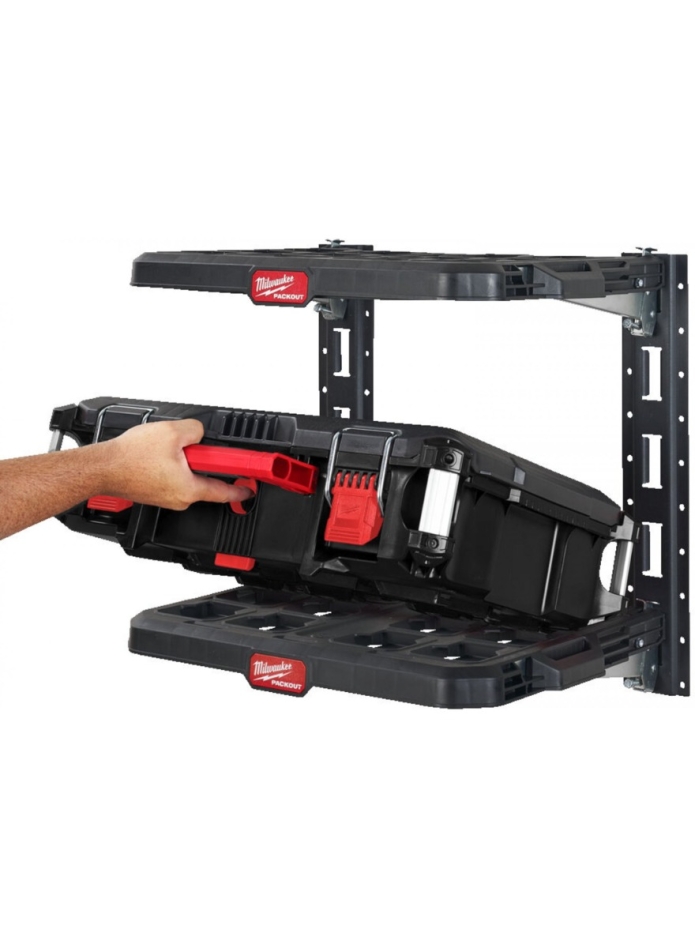 Zestaw regałów Packout Accessories 4932472127 firmy Milwaukee – system regałów Packout