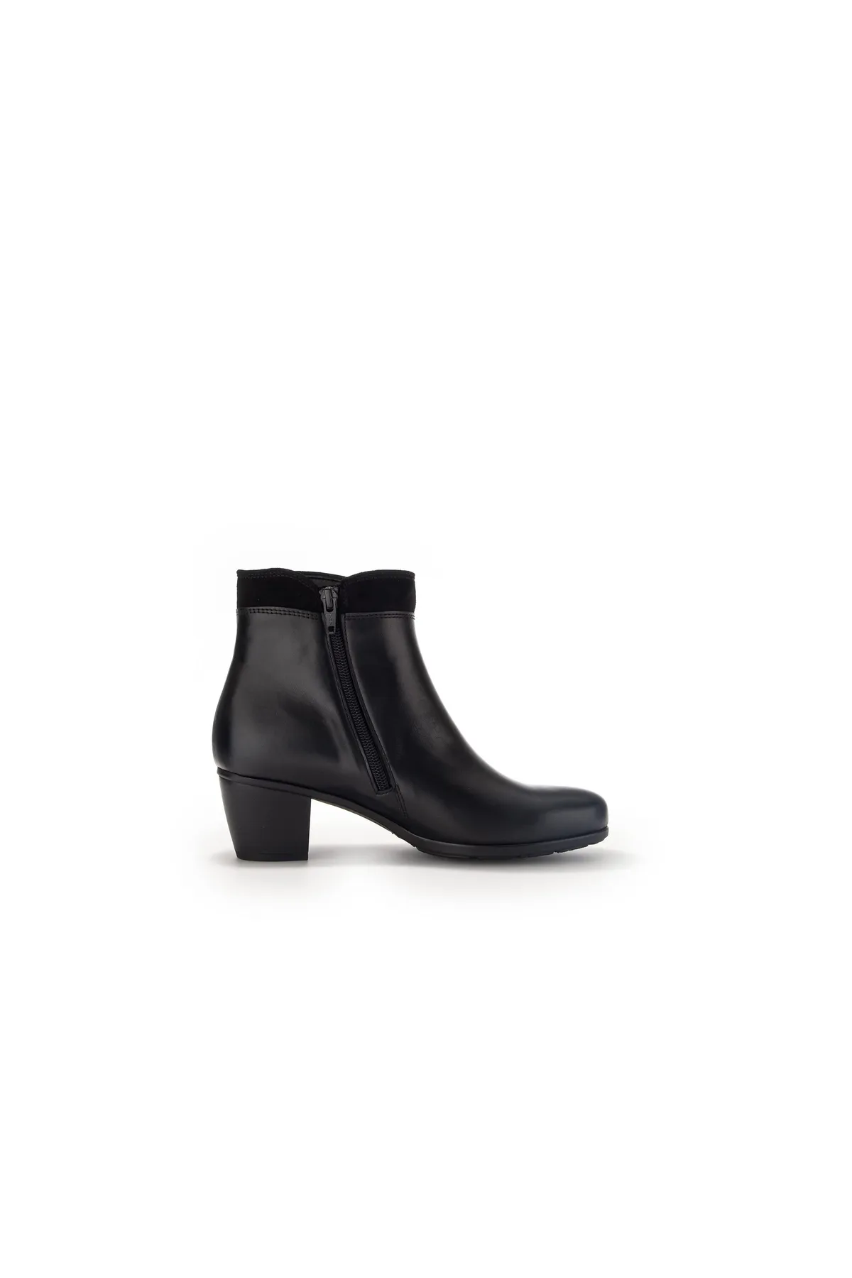 GABOR  Stiefelette - Schwarz - Blockabsatz