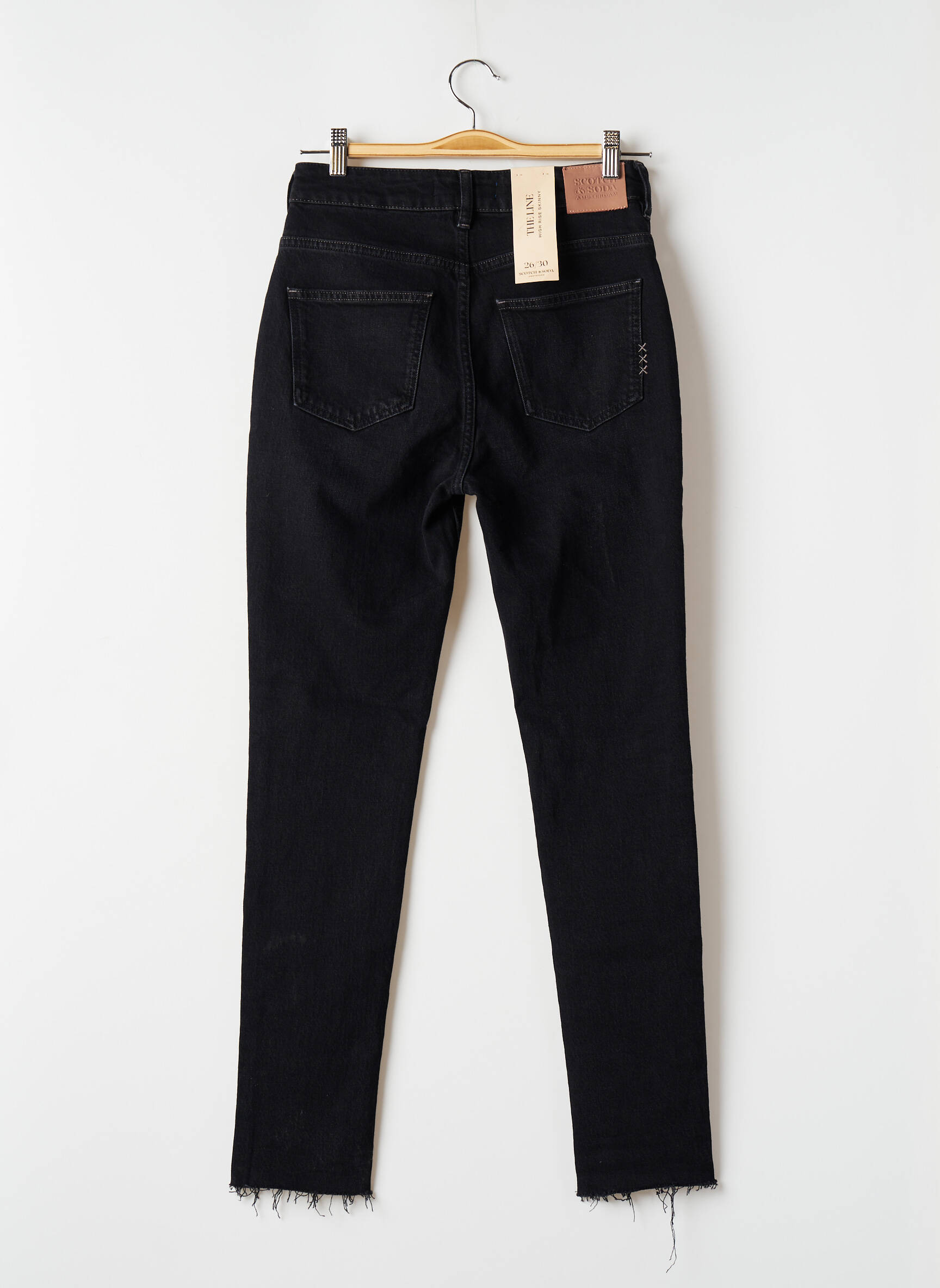 Scotch Soda Jeans Coupe Slim Femme couleur noir