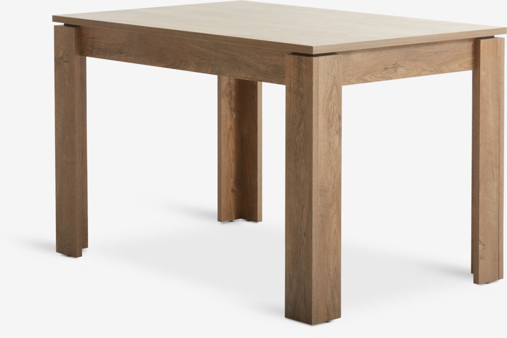 Table de salle à manger VEDDE 80x120 couleur chêne sauvage