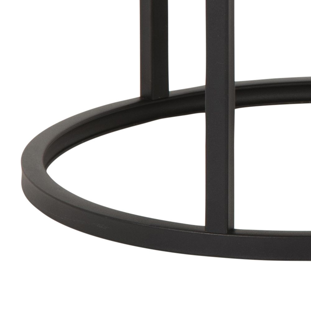 Couchtisch-Set Spiro Eiche Schwarz