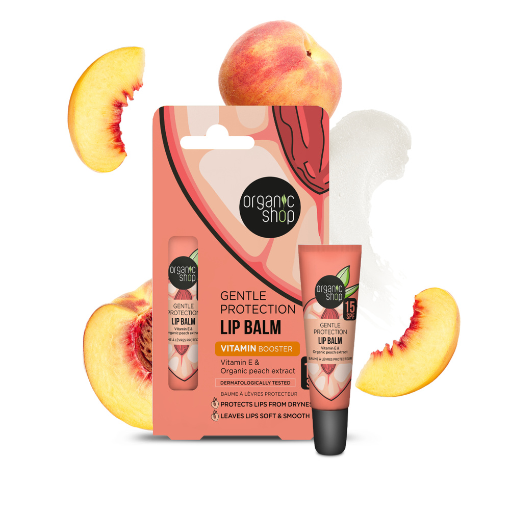 organic shop Baume à lèvres protecteur SPF 15 - Vitamine E Baume à lèvres