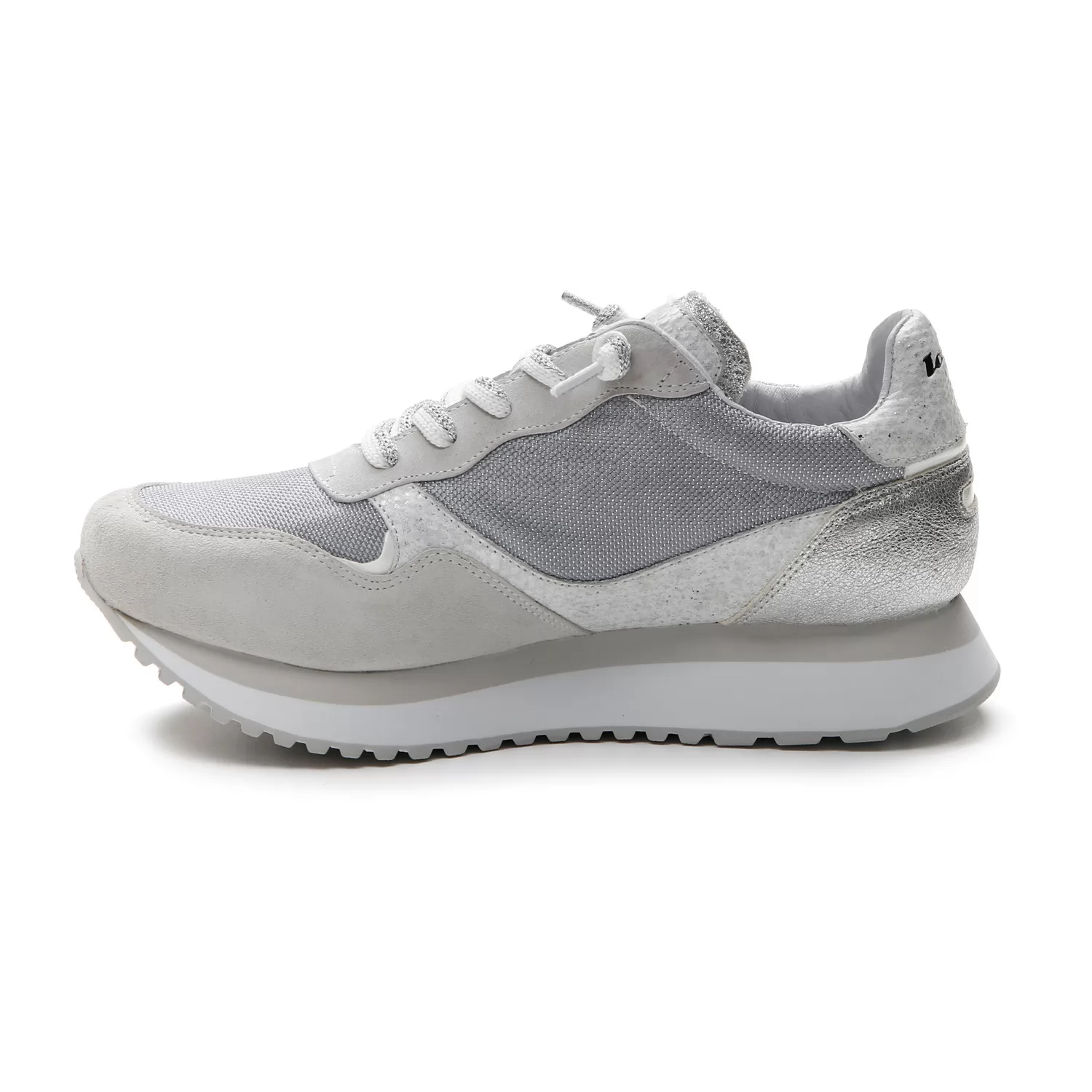 TOKYO WEDGE II SHINY MED SVAMPGRÅ/SILVERMETALL 2
