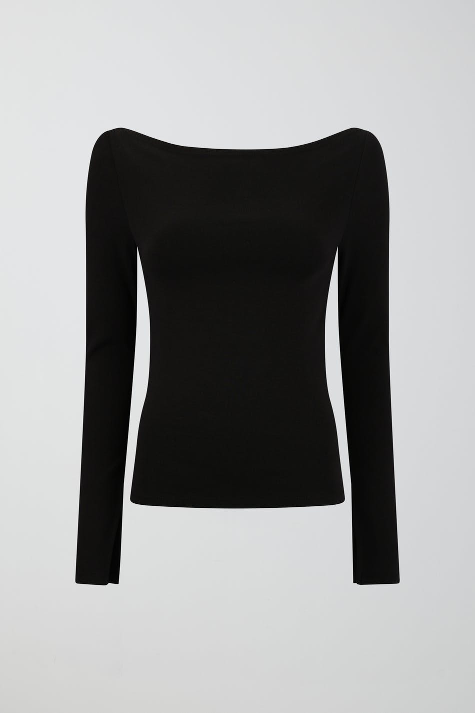 Soft boatneck top