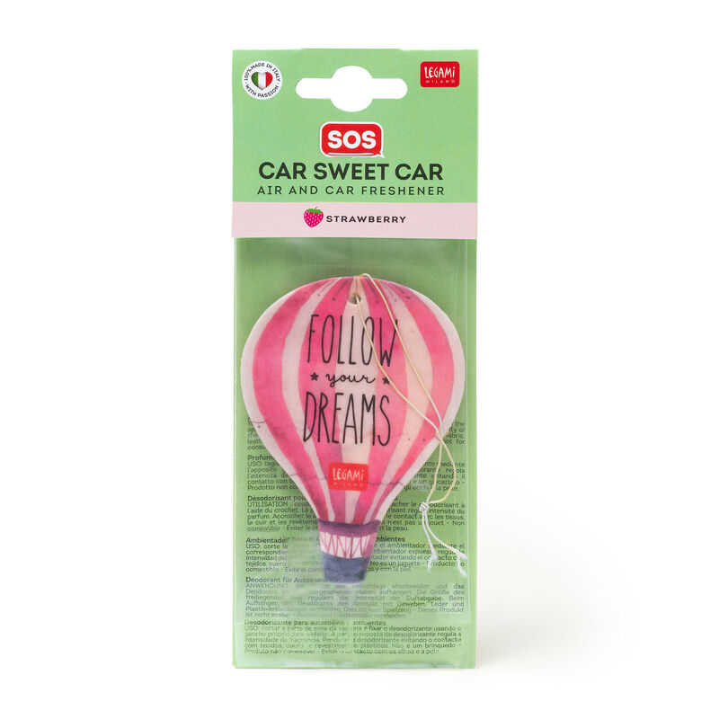 Dispensador de fragrâncias para carro e interior - SOS Car Sweet Car